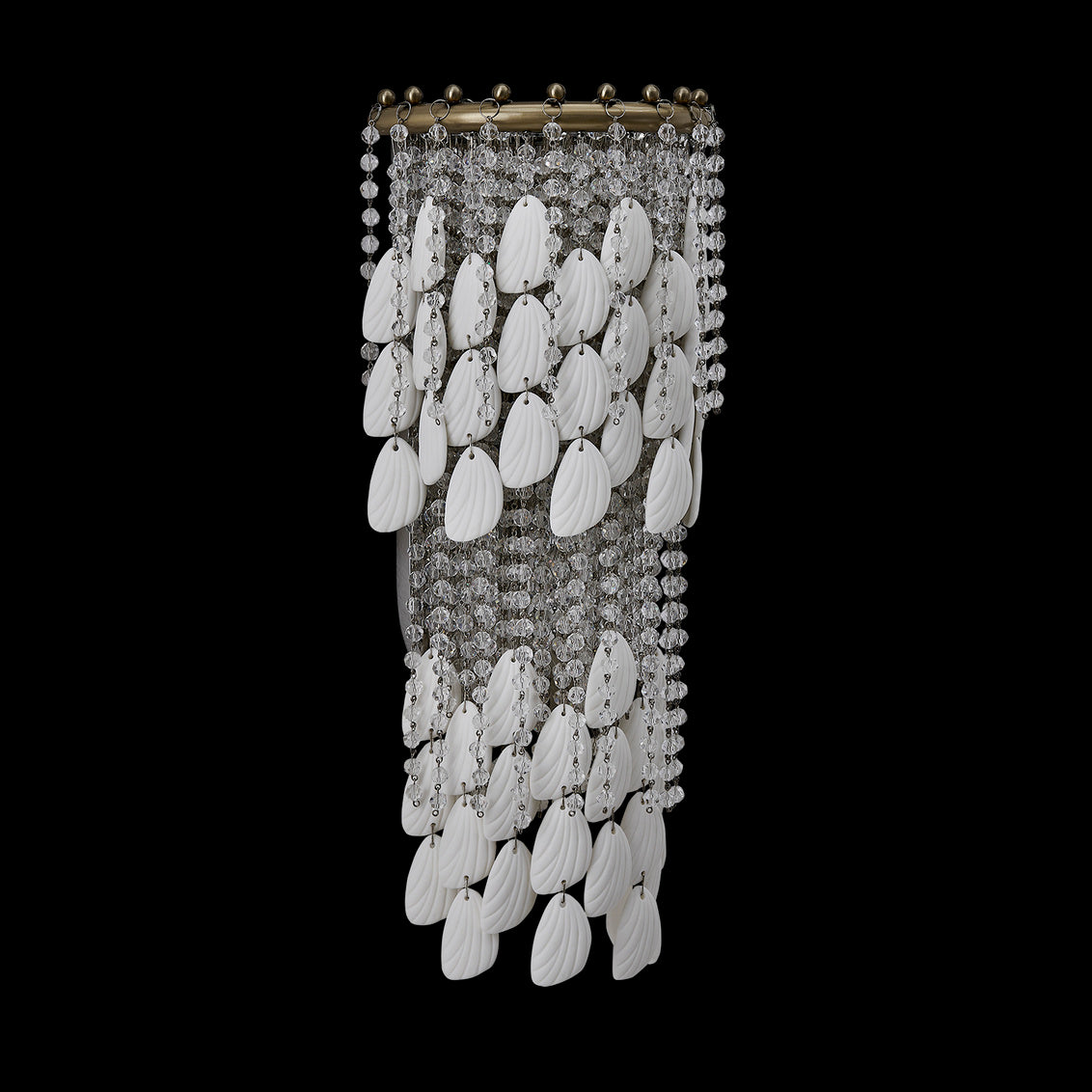 Farfalle 8.75-in 2 Light (40-watt) Brushed Champagne Gold Wall Sconce