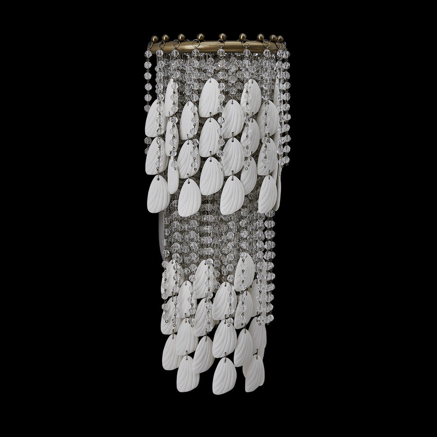 Farfalle 8.75-in 2 Light (40-watt) Brushed Champagne Gold Wall Sconce