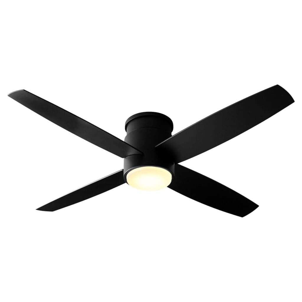 Oxygen Lighting OSLO HUGGER 3-102-15 Ceiling Fan Transitional - Black