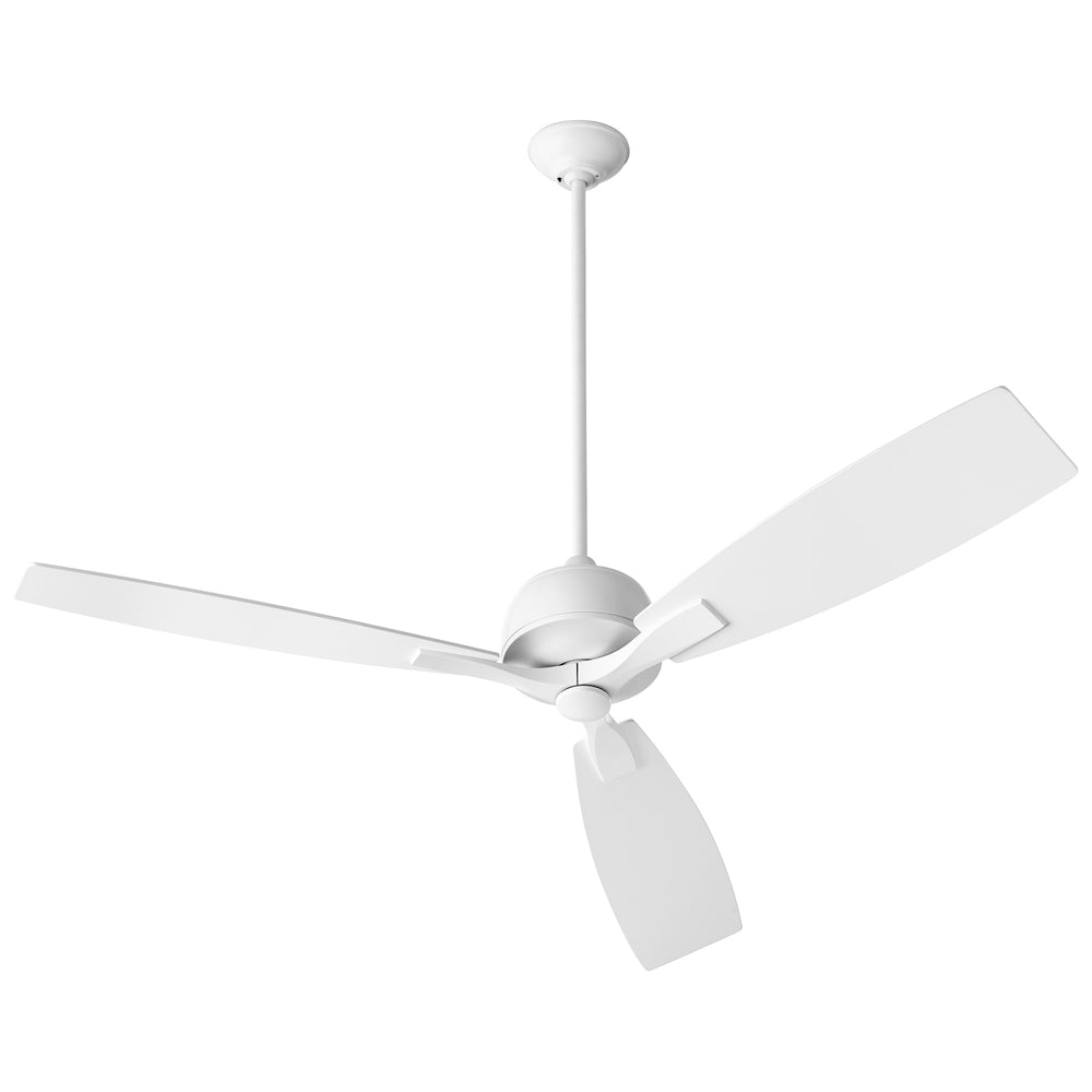 Oxygen Lighting JUNO 3-109-6 Ceiling Fan with 6 Speed Wall Control - White (Open Box)