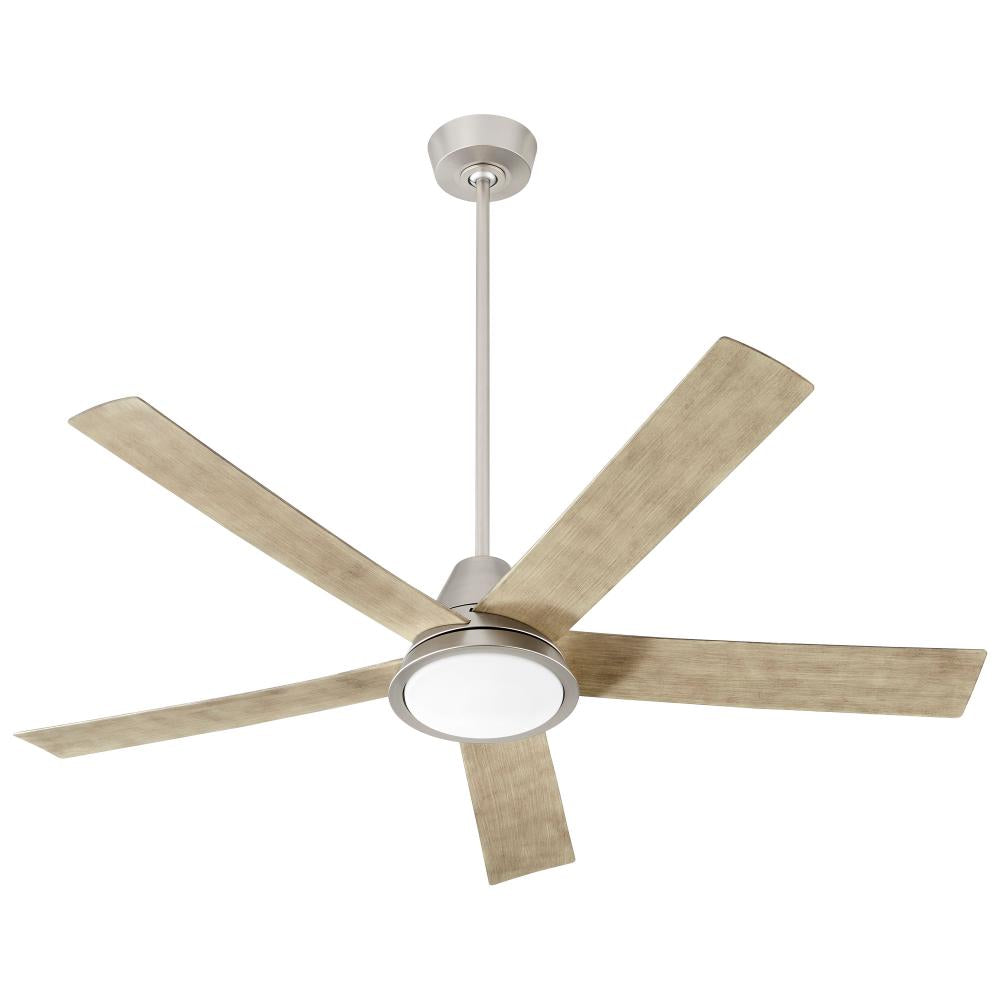 Oxygen Temple 3-115-24 Ceiling Fan - Satin Nickel