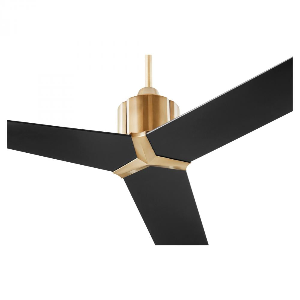 Oxygen Lighting STRATO 3-117-415 Fan - Aged Brass