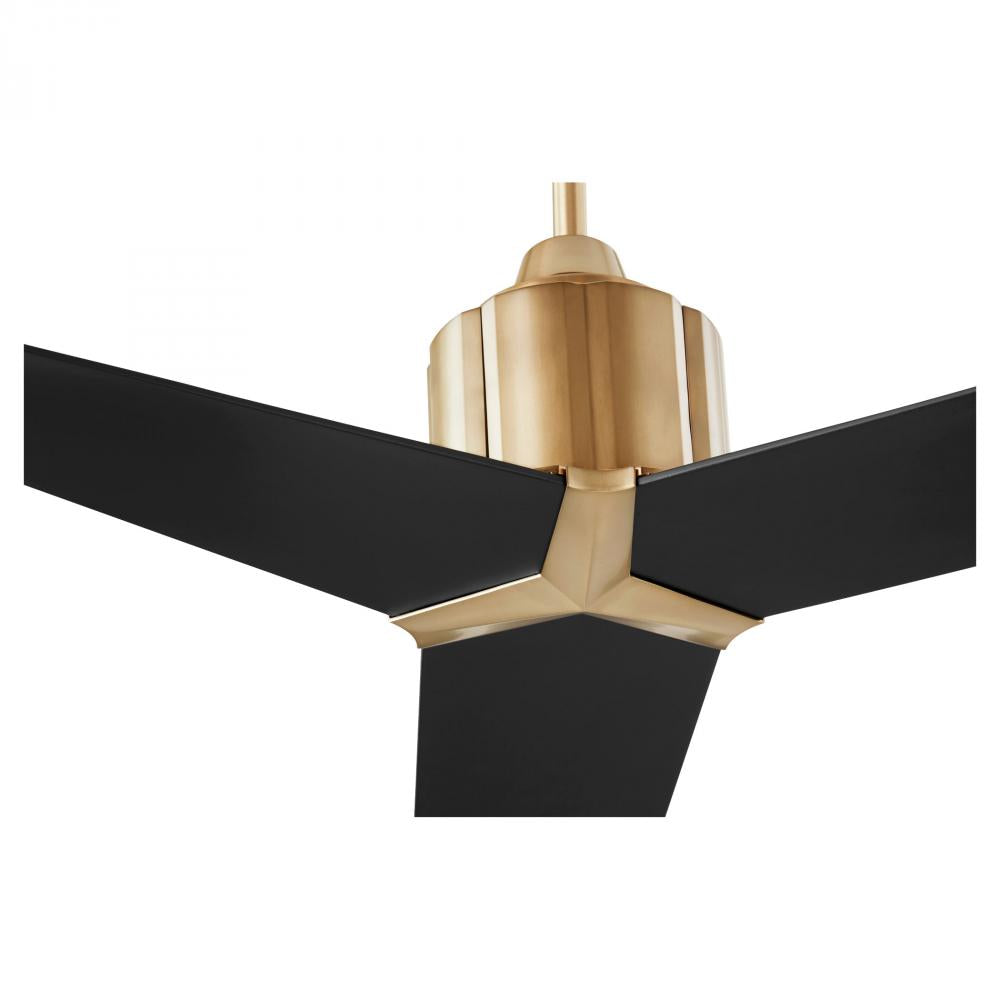 Oxygen Lighting STRATO 3-117-415 Fan - Aged Brass