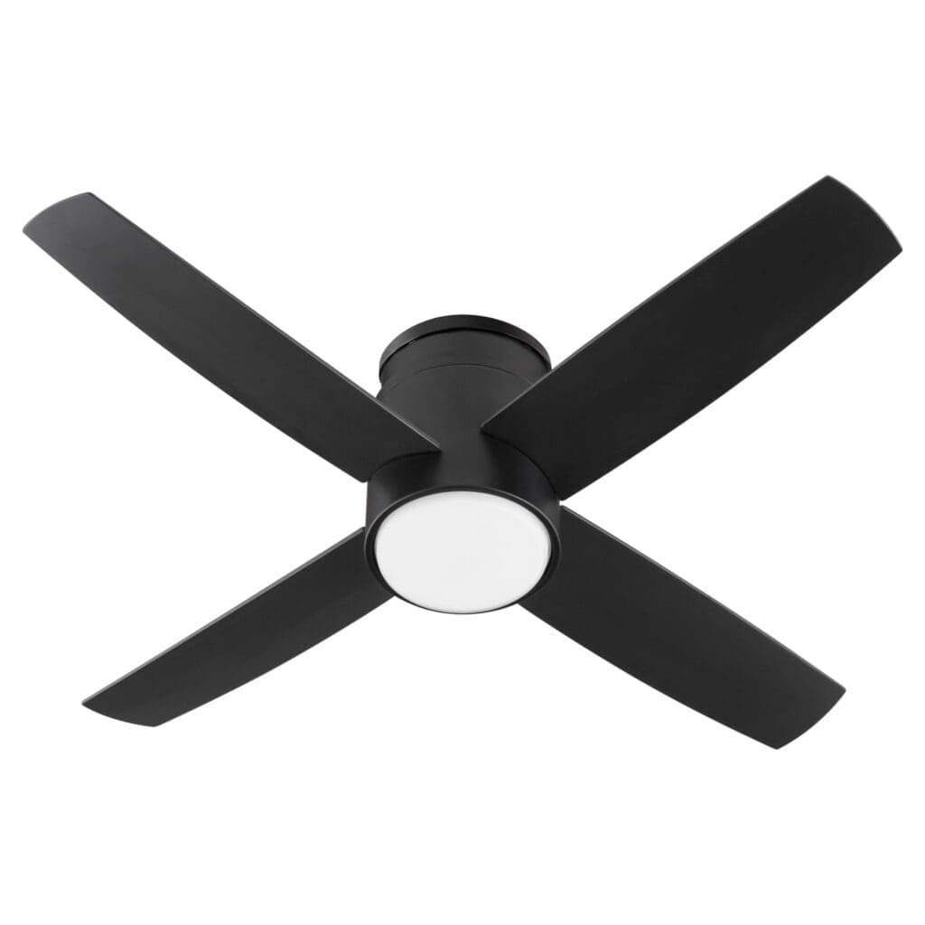 Oxygen Lighting OSLO HUGGER 3-128-15 Ceiling Fan - Black