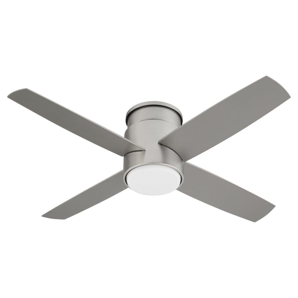 Oxygen Lighting OSLO HUGGER 3-128-24 Ceiling Fan - Satin Nickel