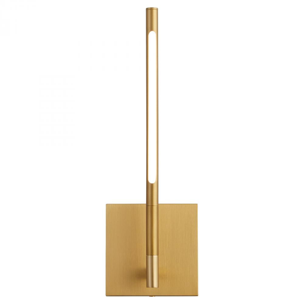 Oxygen Lighting PALILLOS 3-403-40 Sconce - Aged Brass