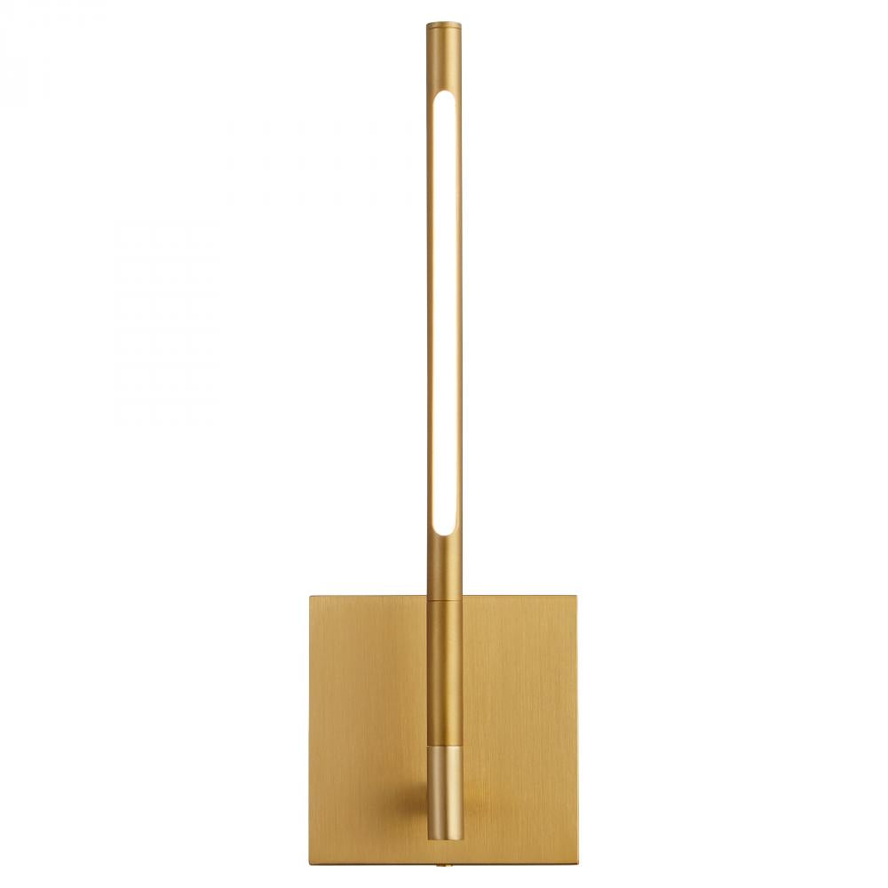 Oxygen Lighting PALILLOS 3-403-40 Sconce - Aged Brass