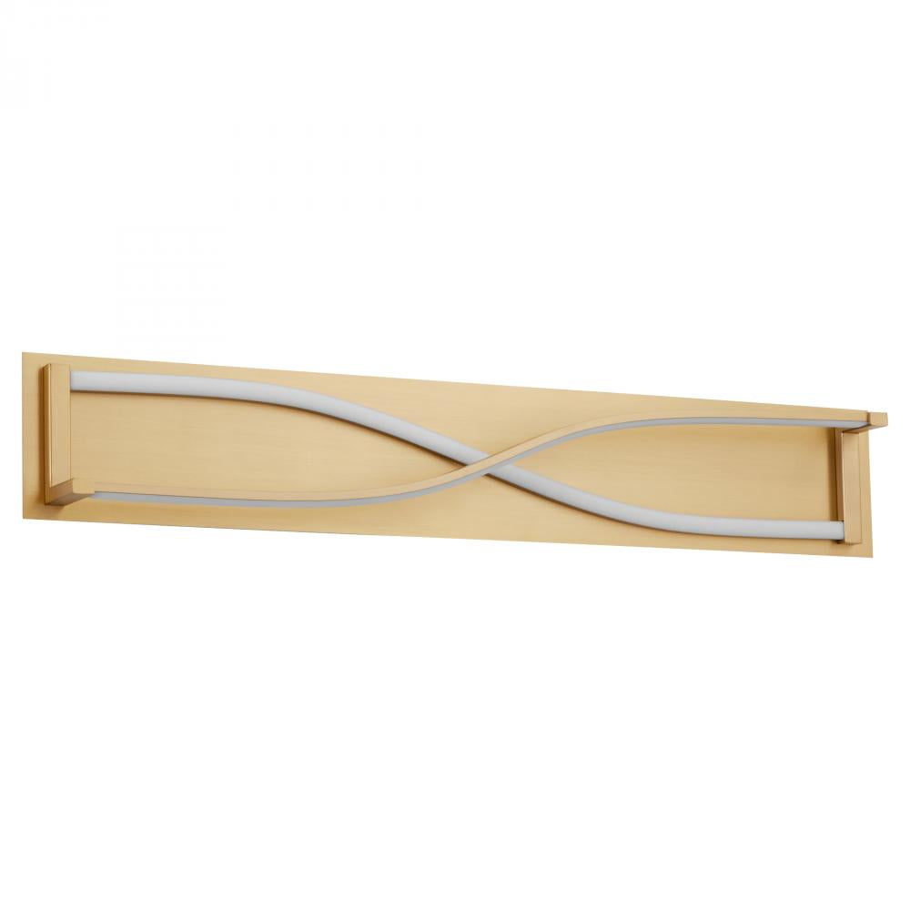 Oxygen Lighting HYPERION 3-5007-40 Bathroom Fixture - Aged Brass