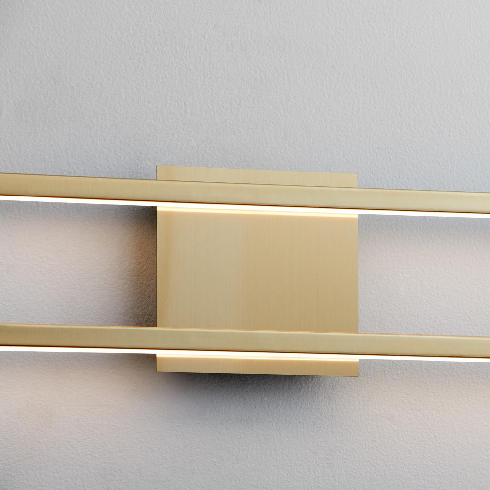 Oxygen Lighting XANNI 3-5055-40 Bathroom Fixture - Aged Brass