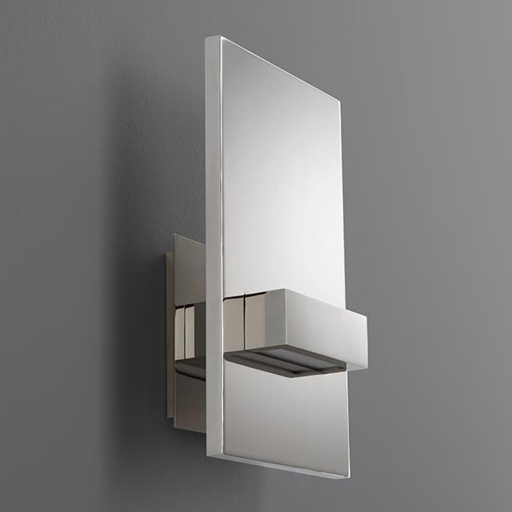 Oxygen Lighting VELA 3-527-20 Sconce Transitional - Polished Nickel