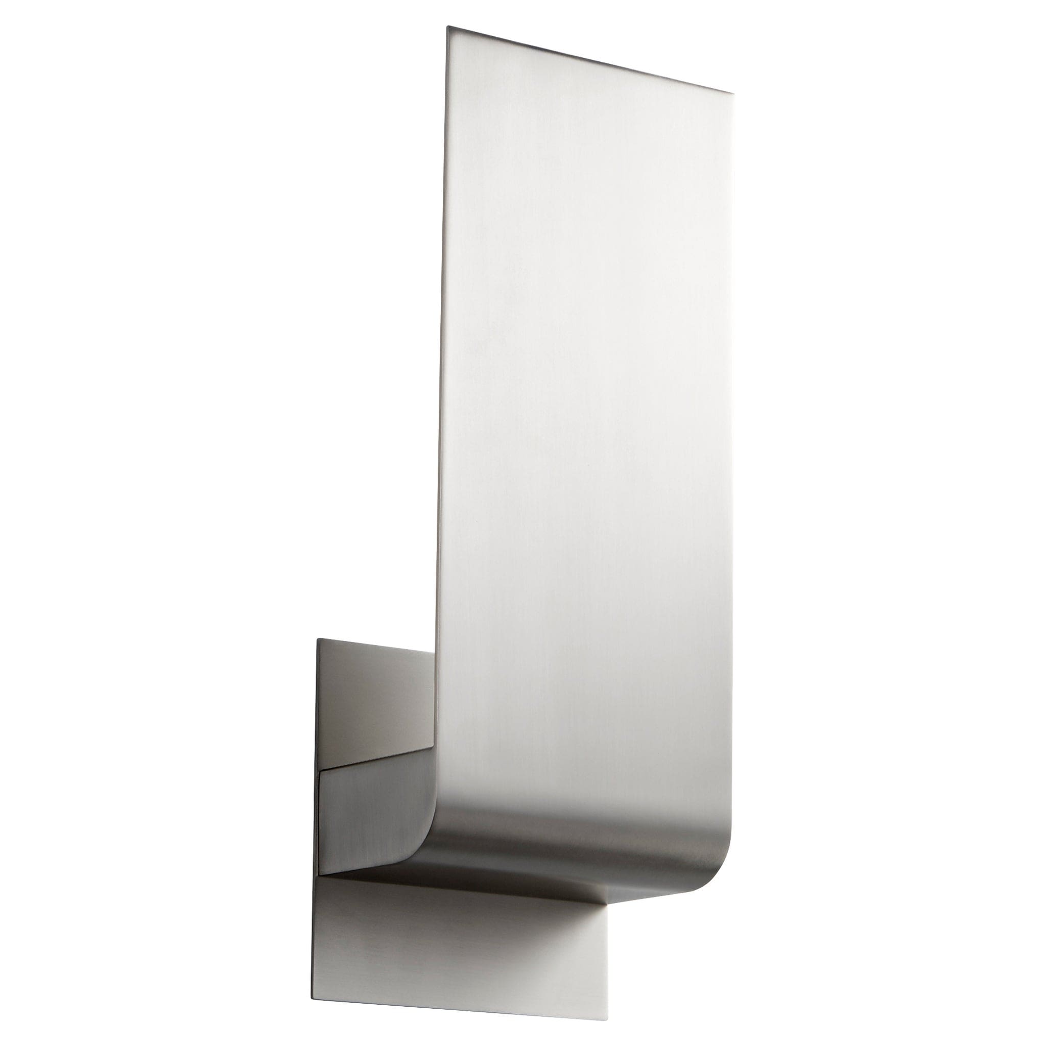 Oxygen Lighting 3-535-40 Sconce, UL Damp Rated, Satin Nickel