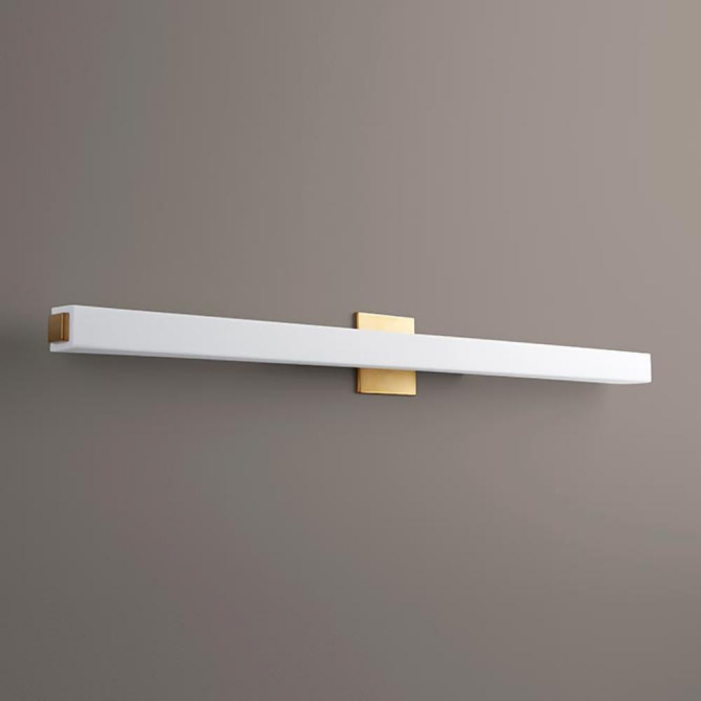 Oxygen Lighting ADELPHI 3-536-40 Bathroom Fixture Transitional - Aged Brass