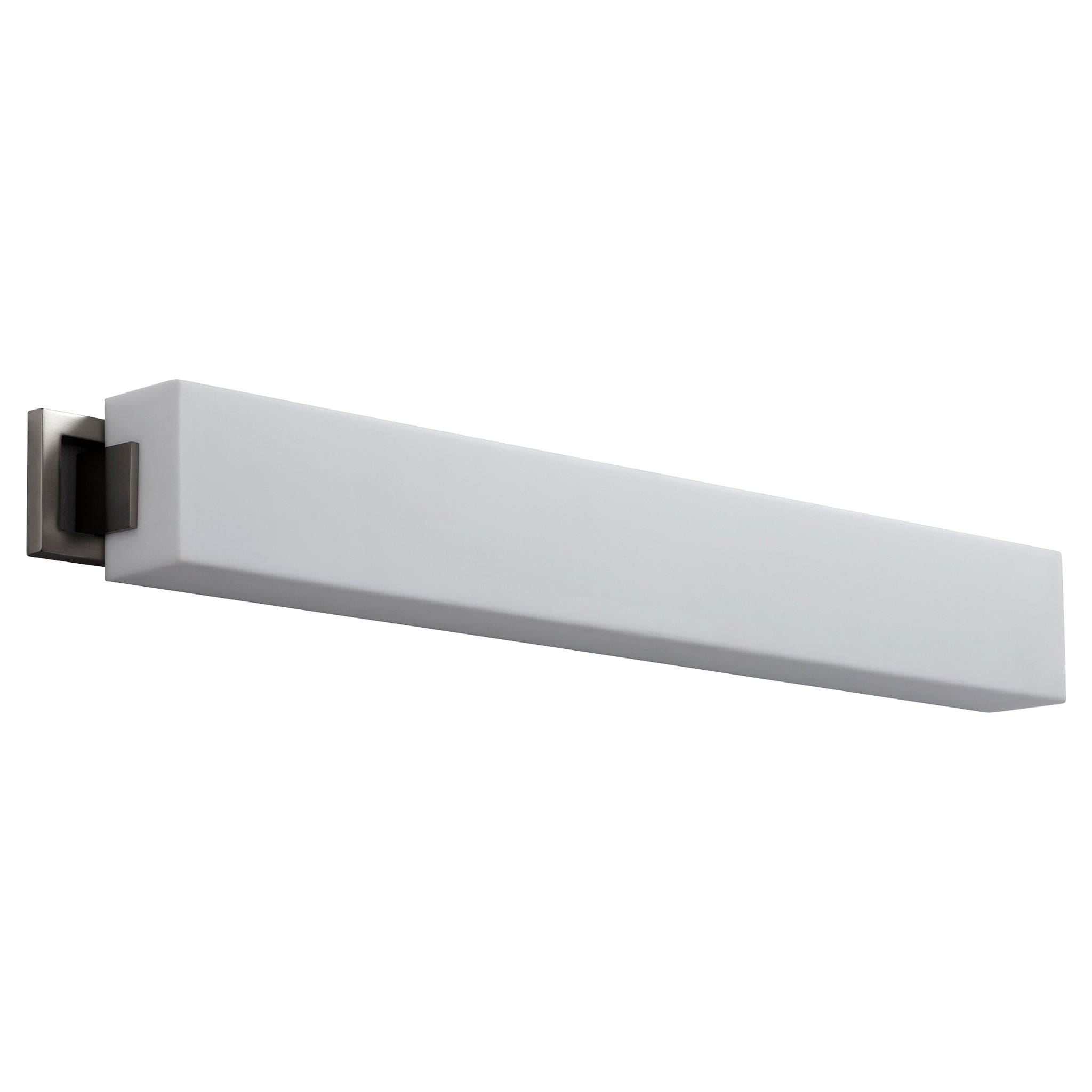 Oxygen Lighting 3-552-40 Vanity Light Fixture, UL Damp Rated, Satin Ni