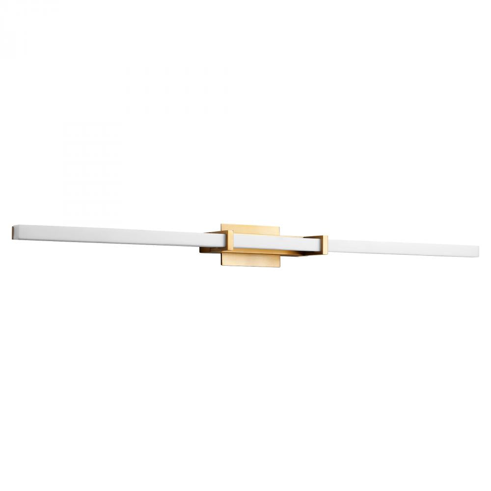 Oxygen Lighting WAND 3-56-40 Bathroom Fixture Transitional - Aged Brass