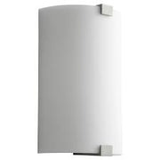 Oxygen Siren 3-563-224 LED Wall Sconce Light Fixture, ADA Compliant - Satin Nickel