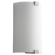 Oxygen Siren 3-563-224 LED Wall Sconce Light Fixture, ADA Compliant - Satin Nickel