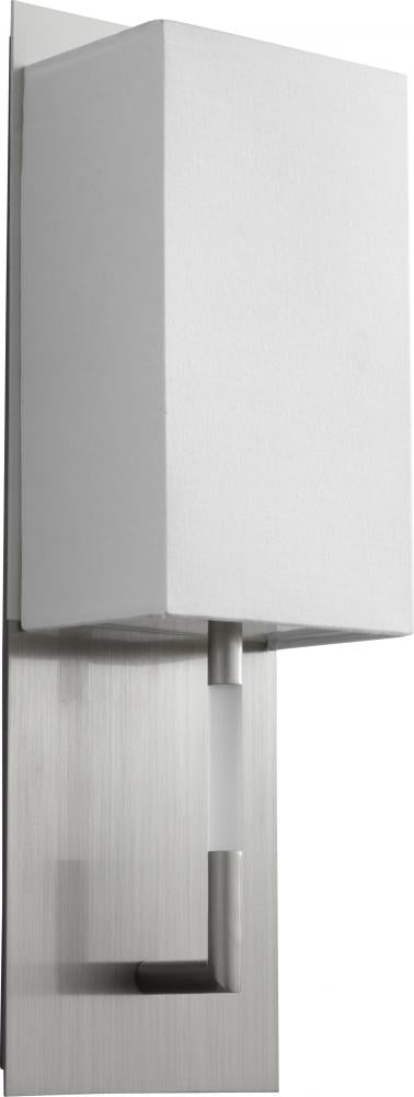 Oxygen Lighting EPOCH 3-564-124 Exterior Transitional - Satin Nickel W White Linen