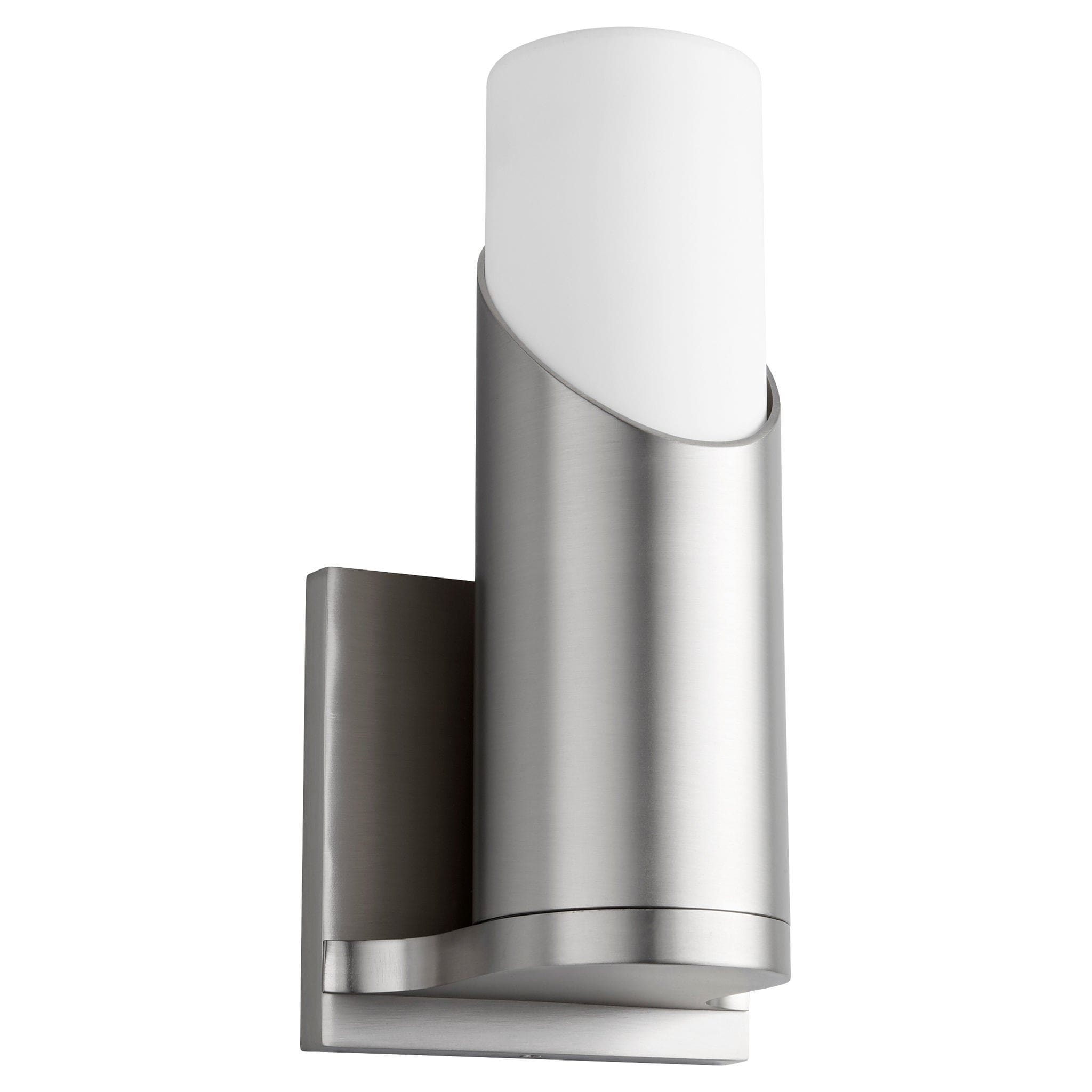 Oxygen Lighting 3-567-27 Sconce, UL Damp Rated, Satin Nickel