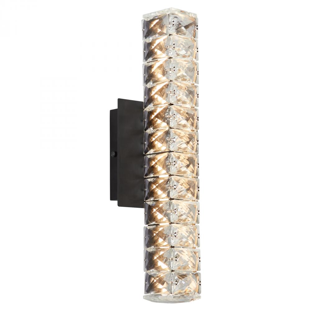 Oxygen Lighting ELAN 3-572-15 Sconce - Black