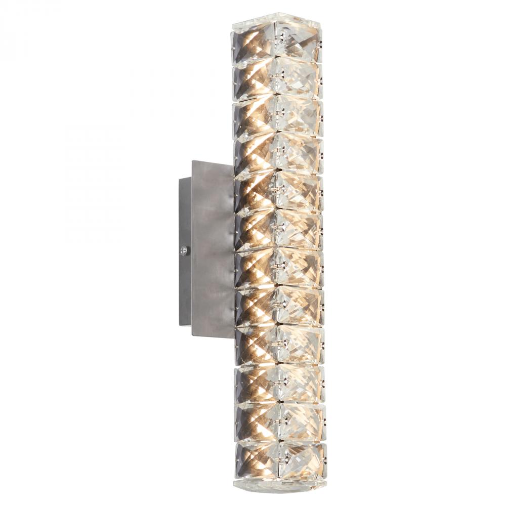 Oxygen Lighting ELAN 3-572-24 Sconce - Satin Nickel