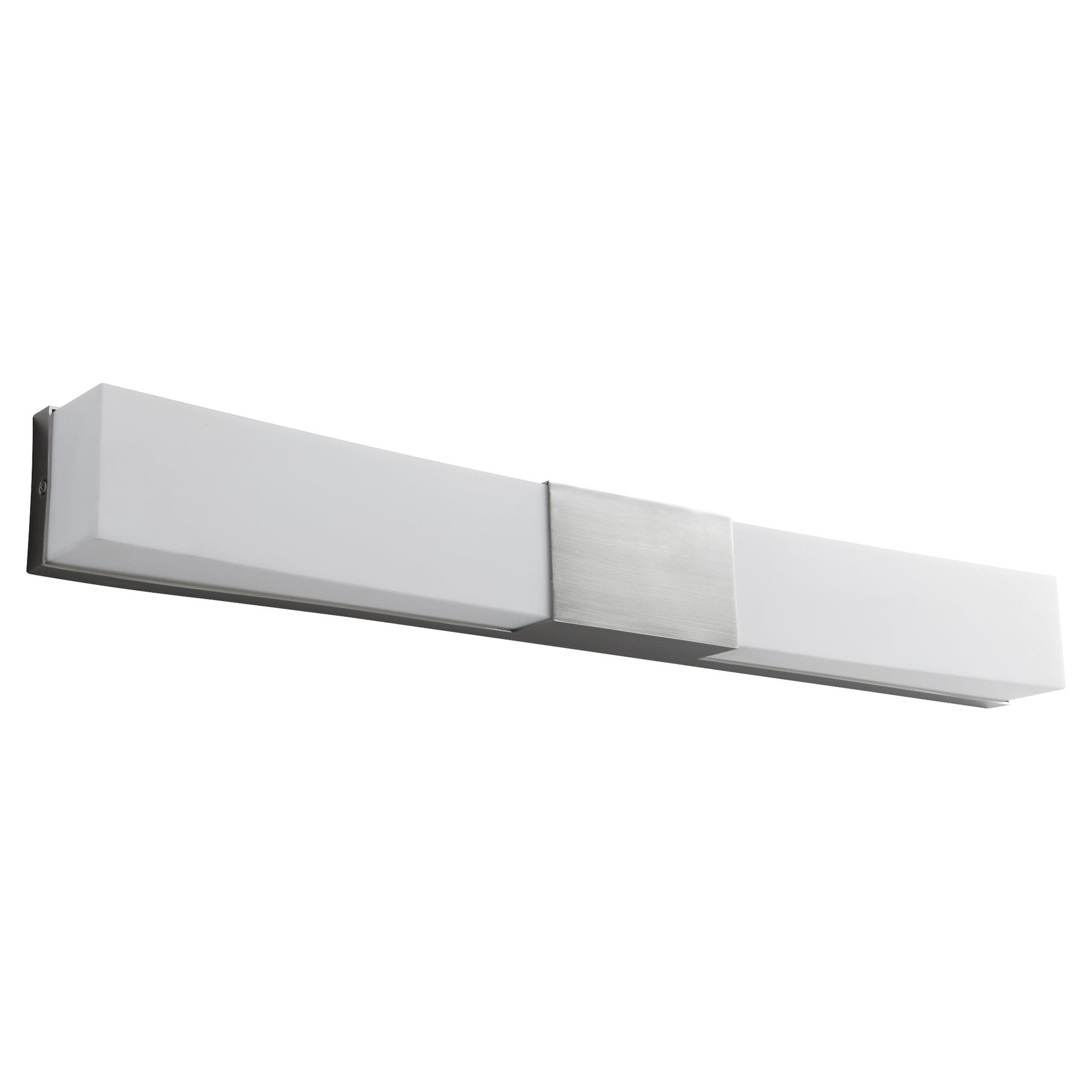 Oxygen Lighting 3-582-35 Vanity Light Fixture, UL Damp Rated, Satin Ni