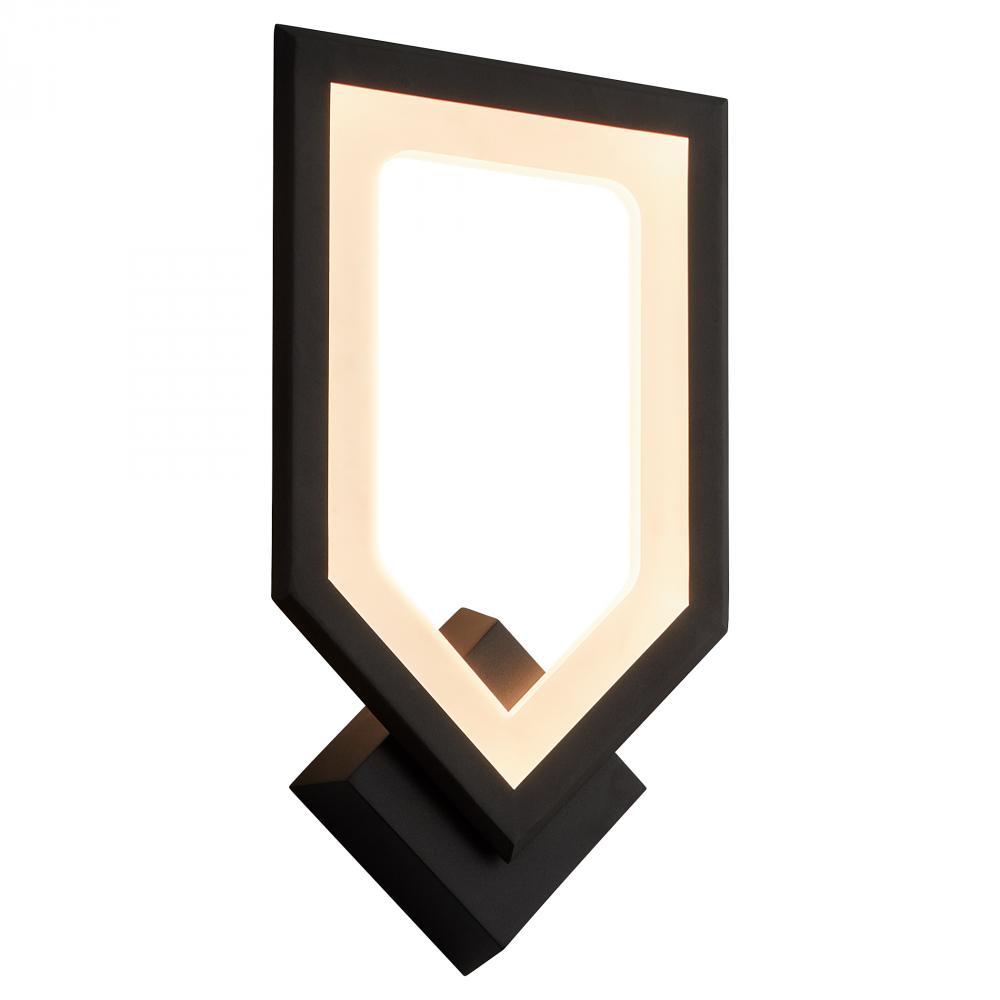 Oxygen Lighting AEGIS 3-59-15 Sconce - Black