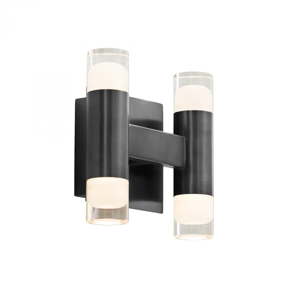 Oxygen Lighting ALARUM 3-595-15 Sconce - Black