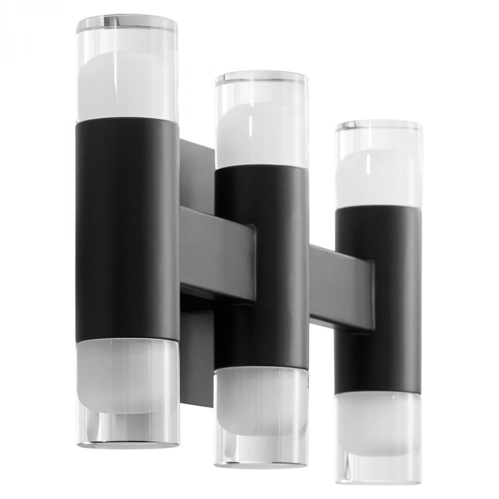 Oxygen Lighting ALARUM 3-596-15 Bathroom Fixture - Black