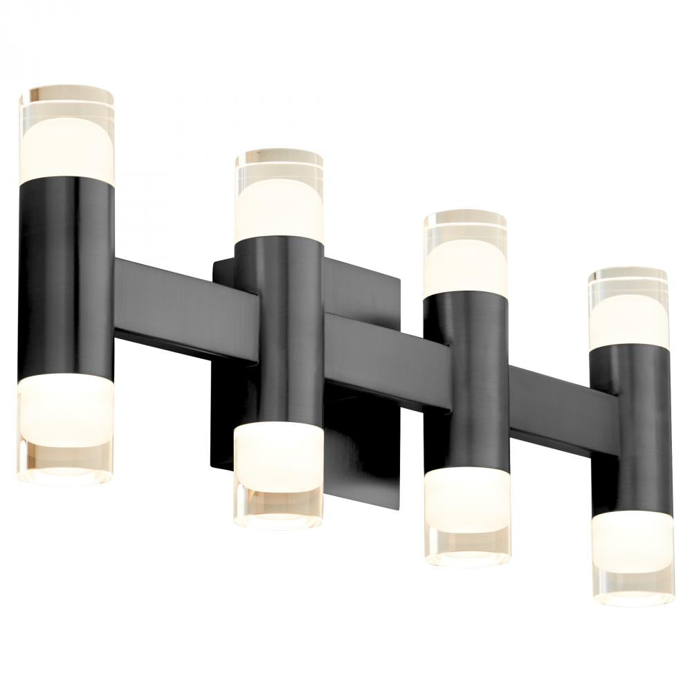 Oxygen Lighting ALARUM 3-597-15 Bathroom Fixture - Black