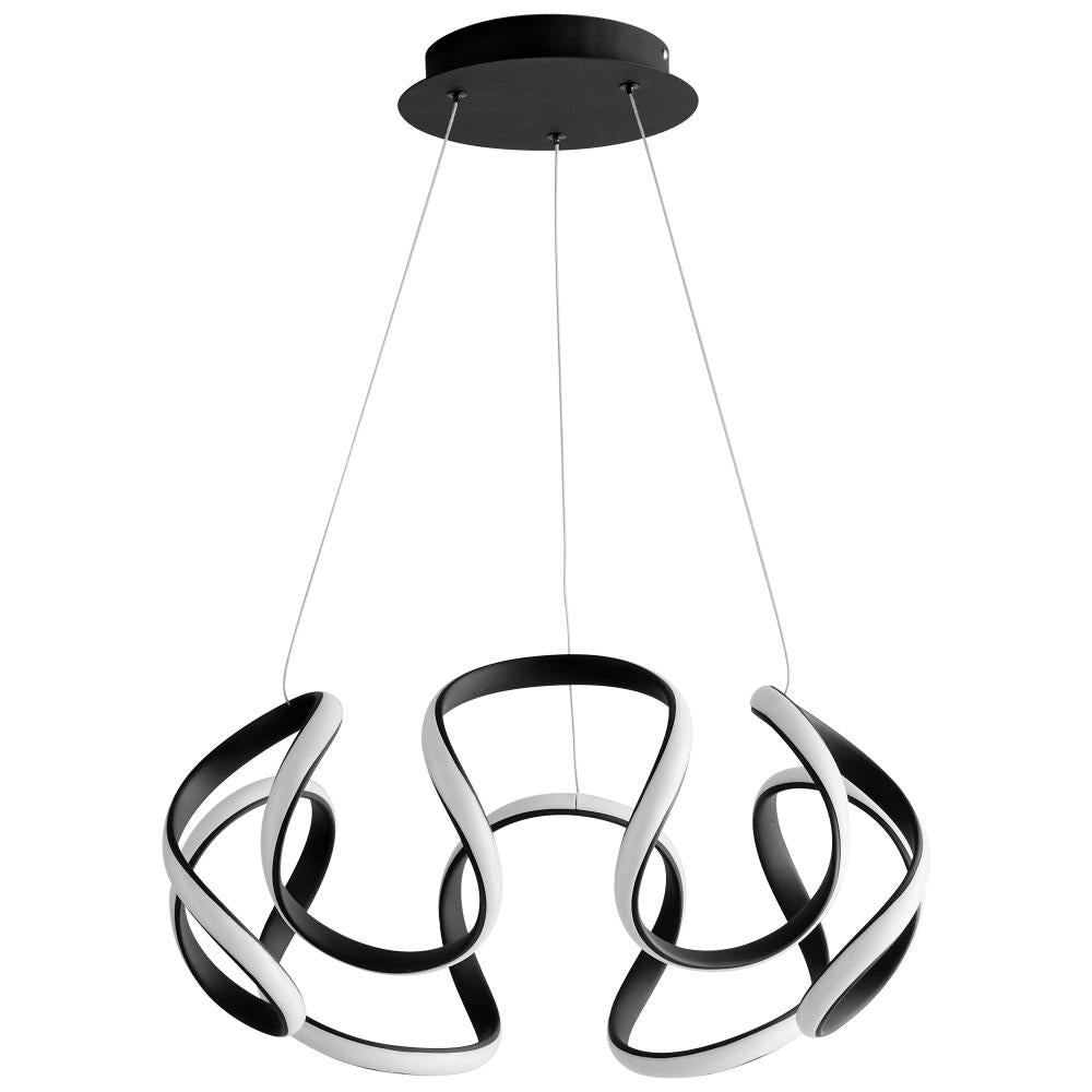 Oxygen Lighting CIRRO 3-60-15 Pendant Traditional - Black