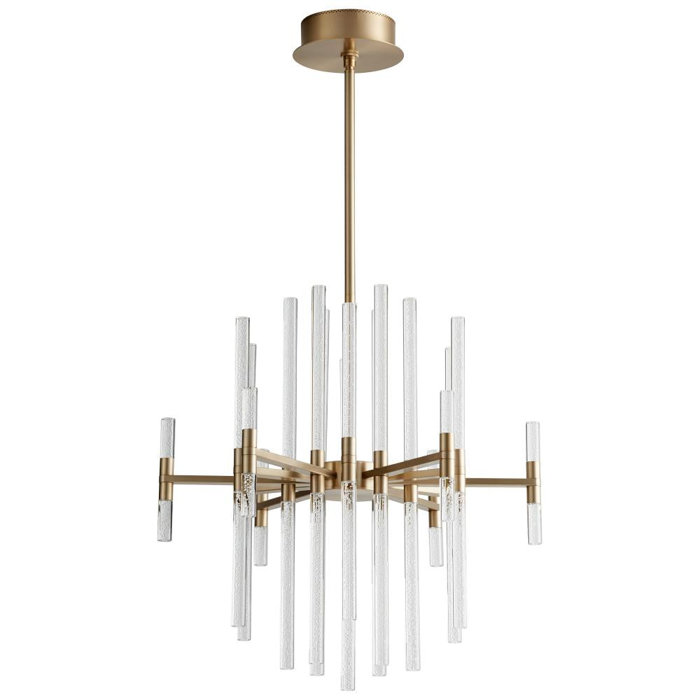 Oxygen Lighting MIRO 3-605-40 Chandelier Traditional - Aged Brass