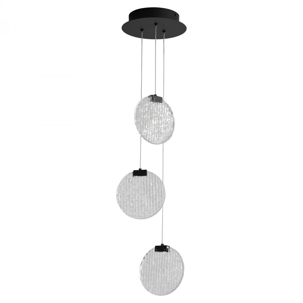 Oxygen Lighting AXIOM 3-6050-15 Pendant - Black