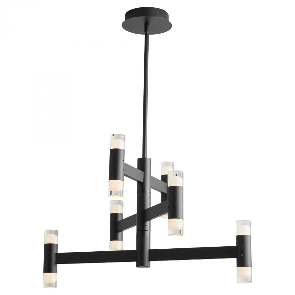 Oxygen Lighting ALARUM 3-6097-15 Chandelier - Black