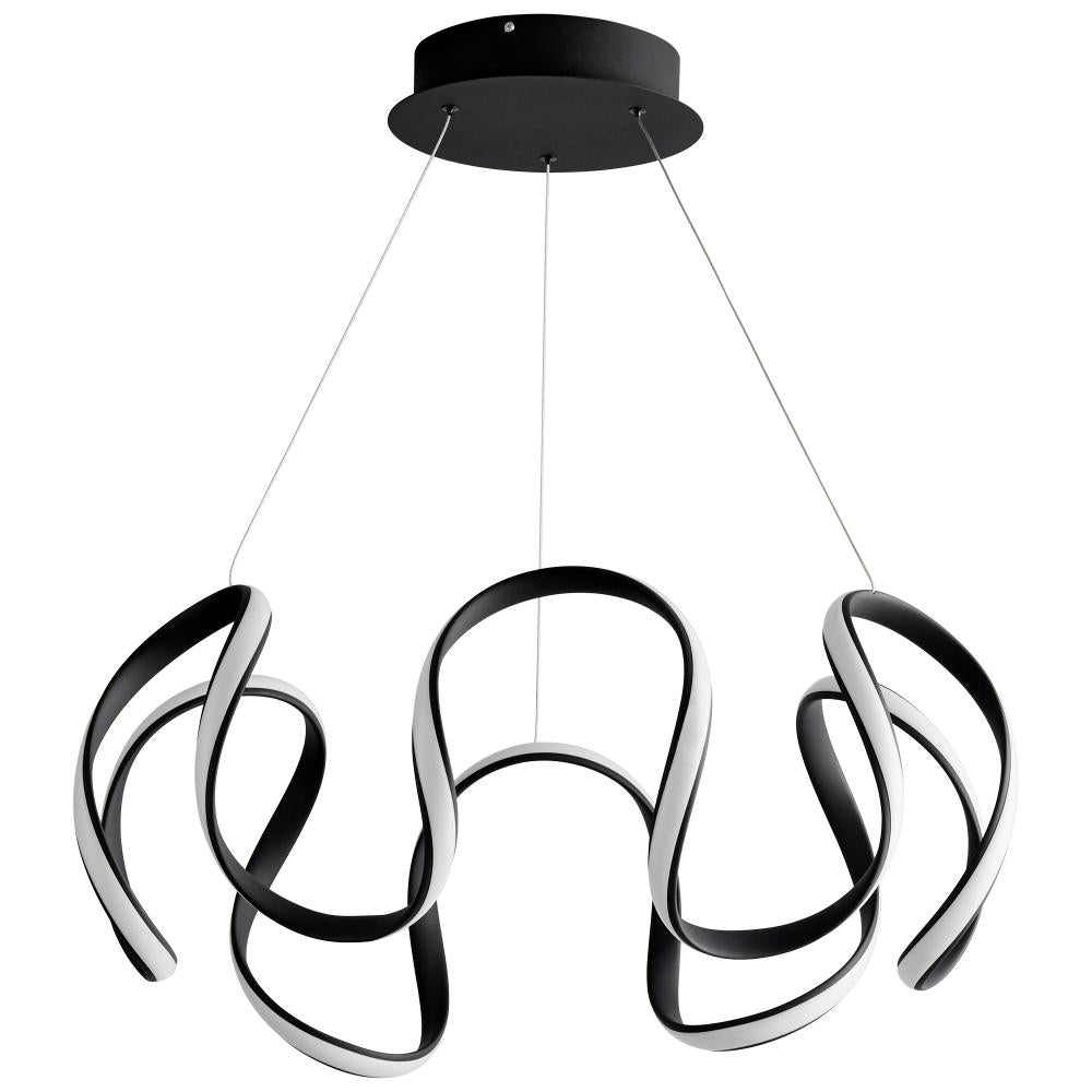 Oxygen Lighting CIRRO 3-61-15 Pendant Traditional - Black