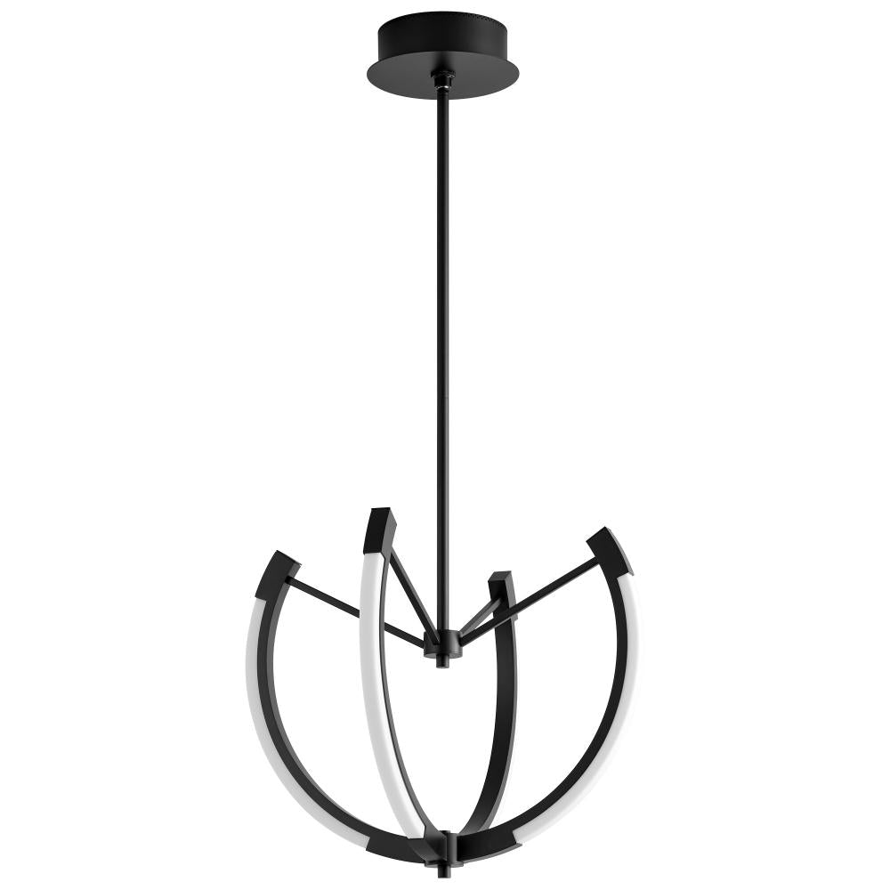 Oxygen Lighting UTOPIA 3-6140-15 Chandelier Traditional - Black