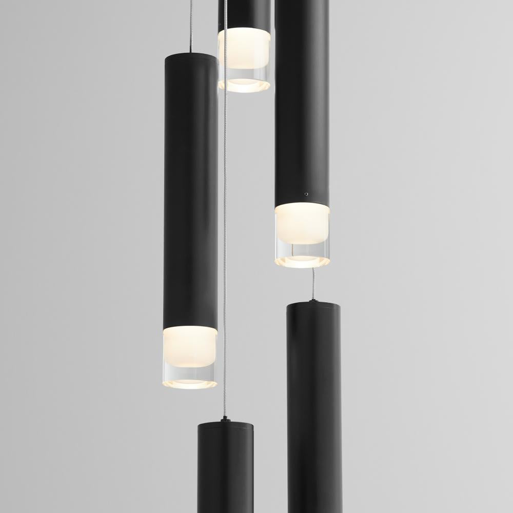 Oxygen Lighting ALARUM 3-6194-15 Pendant - Black