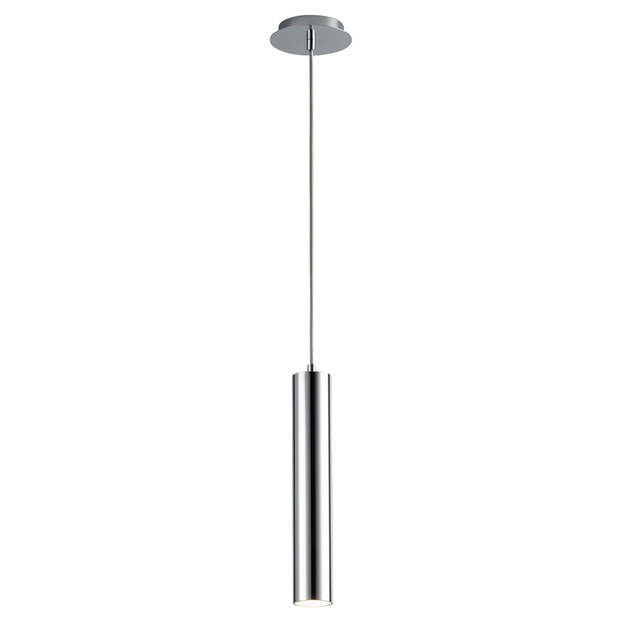 Oxygen Lighting 3-635-27 Pendant, UL Damp Rated, Polished Chrome