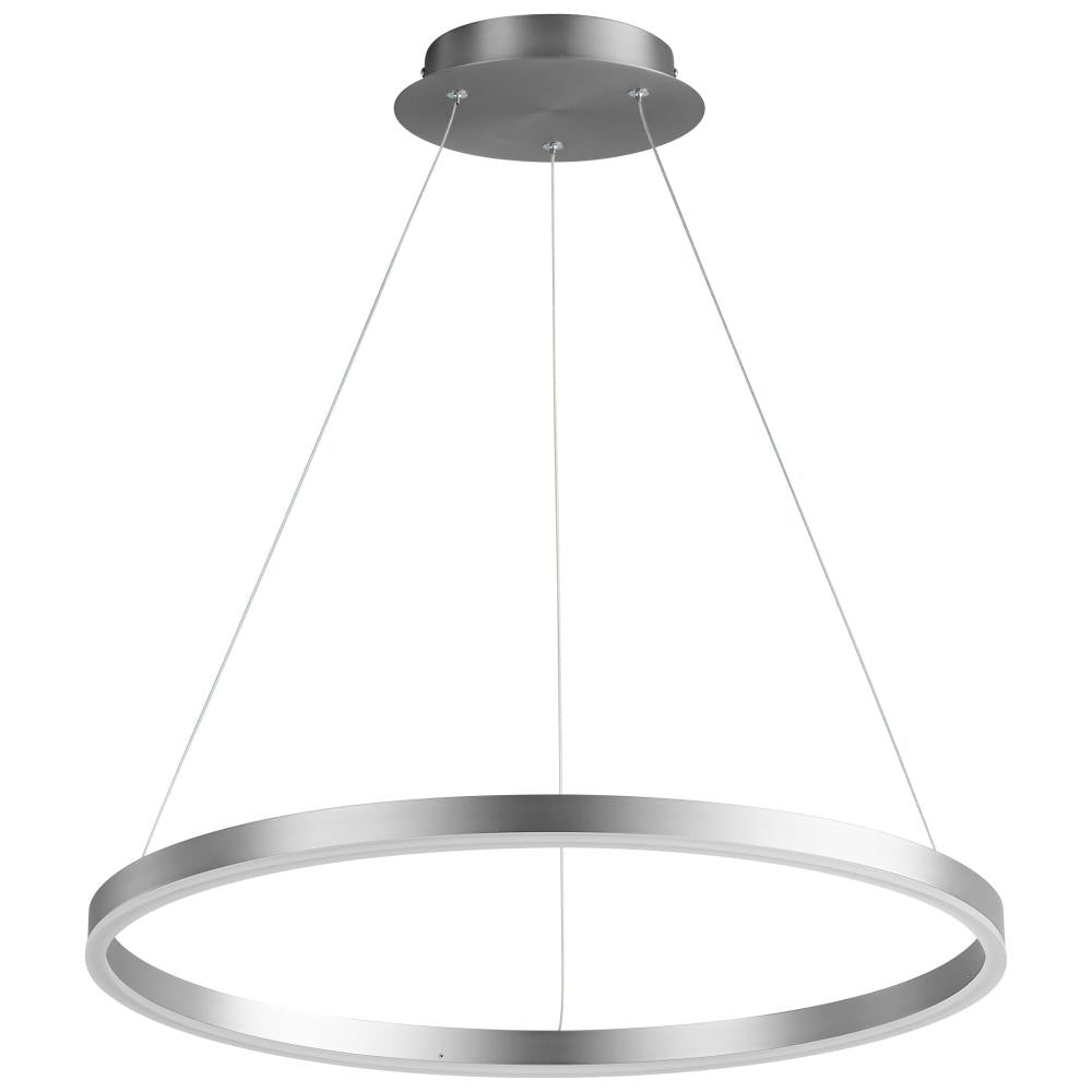 Oxygen Lighting CIRCULO 3-64-24 Pendant Traditional - Satin Nickel