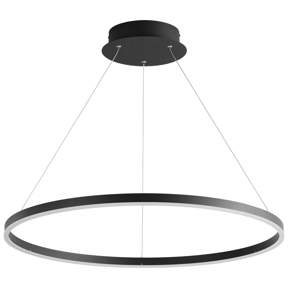 Oxygen Lighting CIRCULO 3-65-15 Pendant Traditional - Black