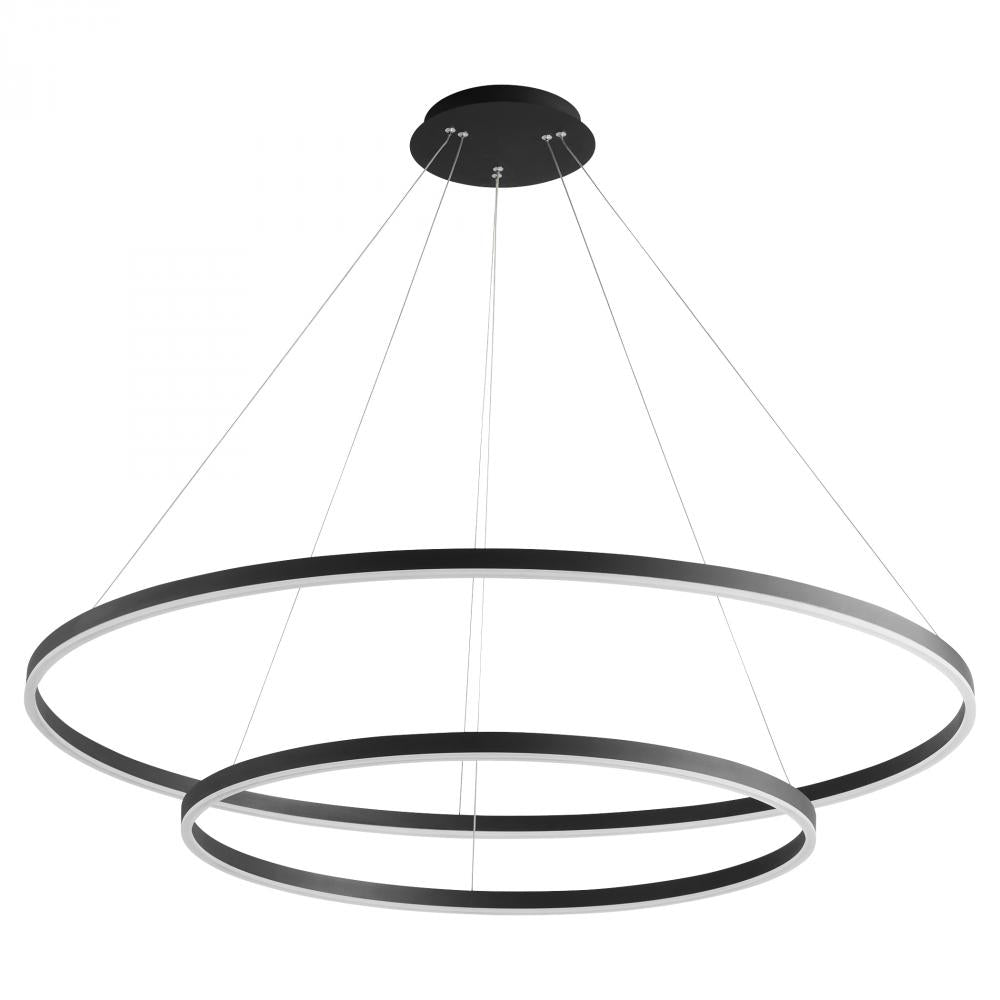 Oxygen Lighting CIRCULO 3-6548-15 Pendant Transitional - Black