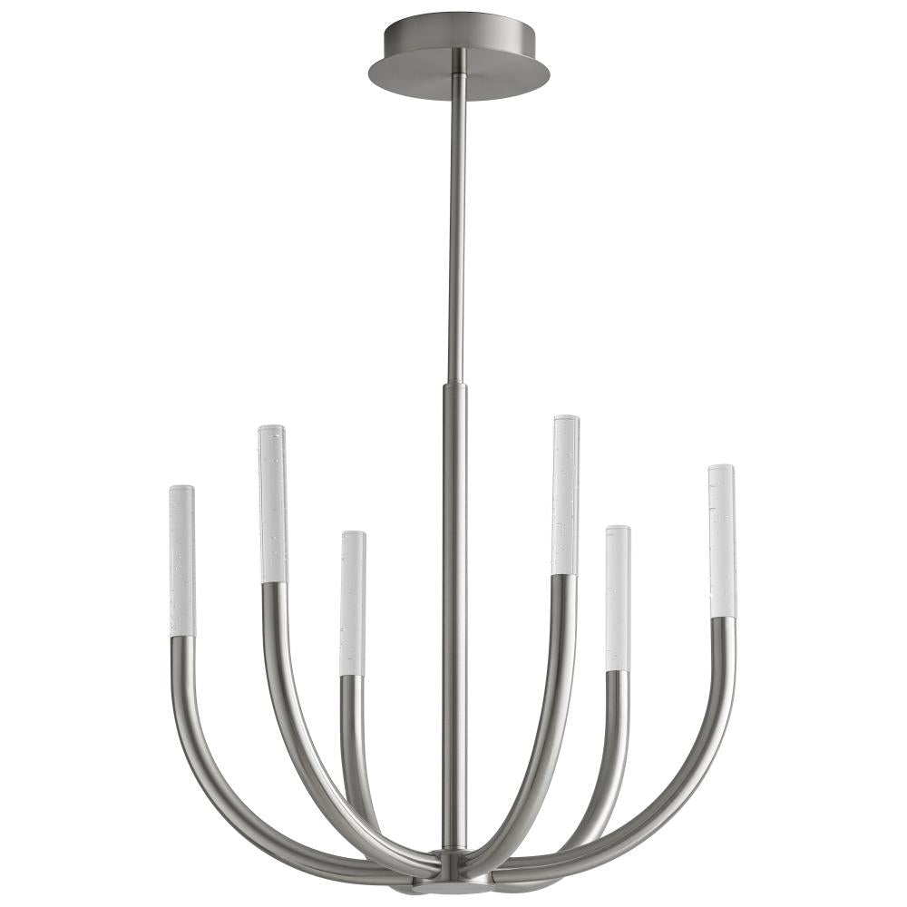 Oxygen Lighting PRESTO 3-657-24 Chandelier Traditional - Satin Nickel