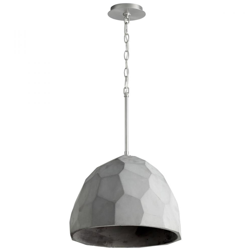 Oxygen Lighting MARIA 3-663-1624 Pendant - Grey W Satin Nickel