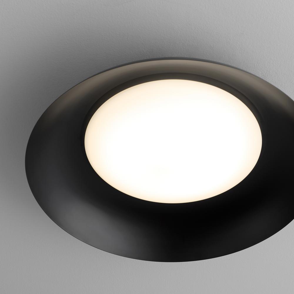 Oxygen Lighting BONGO 3-679-15 Flush Mount - Black