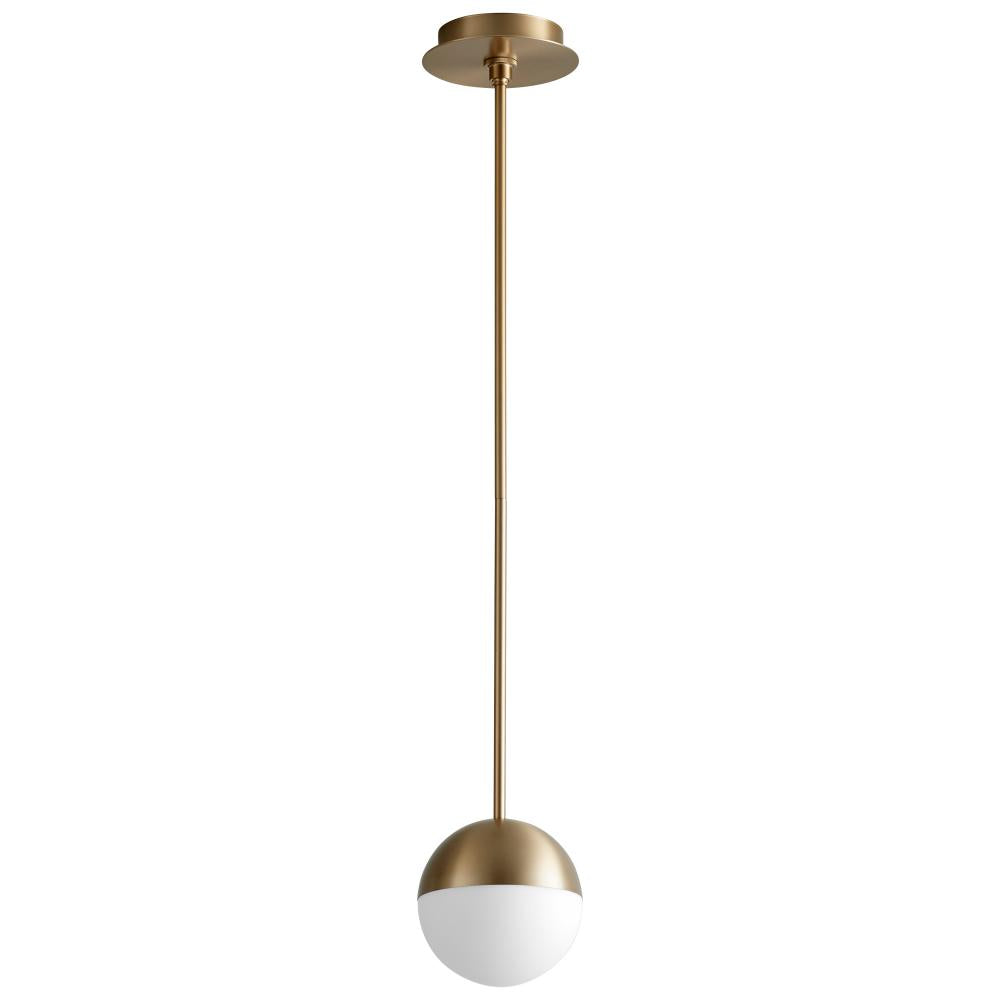 Oxygen Lighting MONDO 3-6900-40 Pendant Traditional - Aged Brass