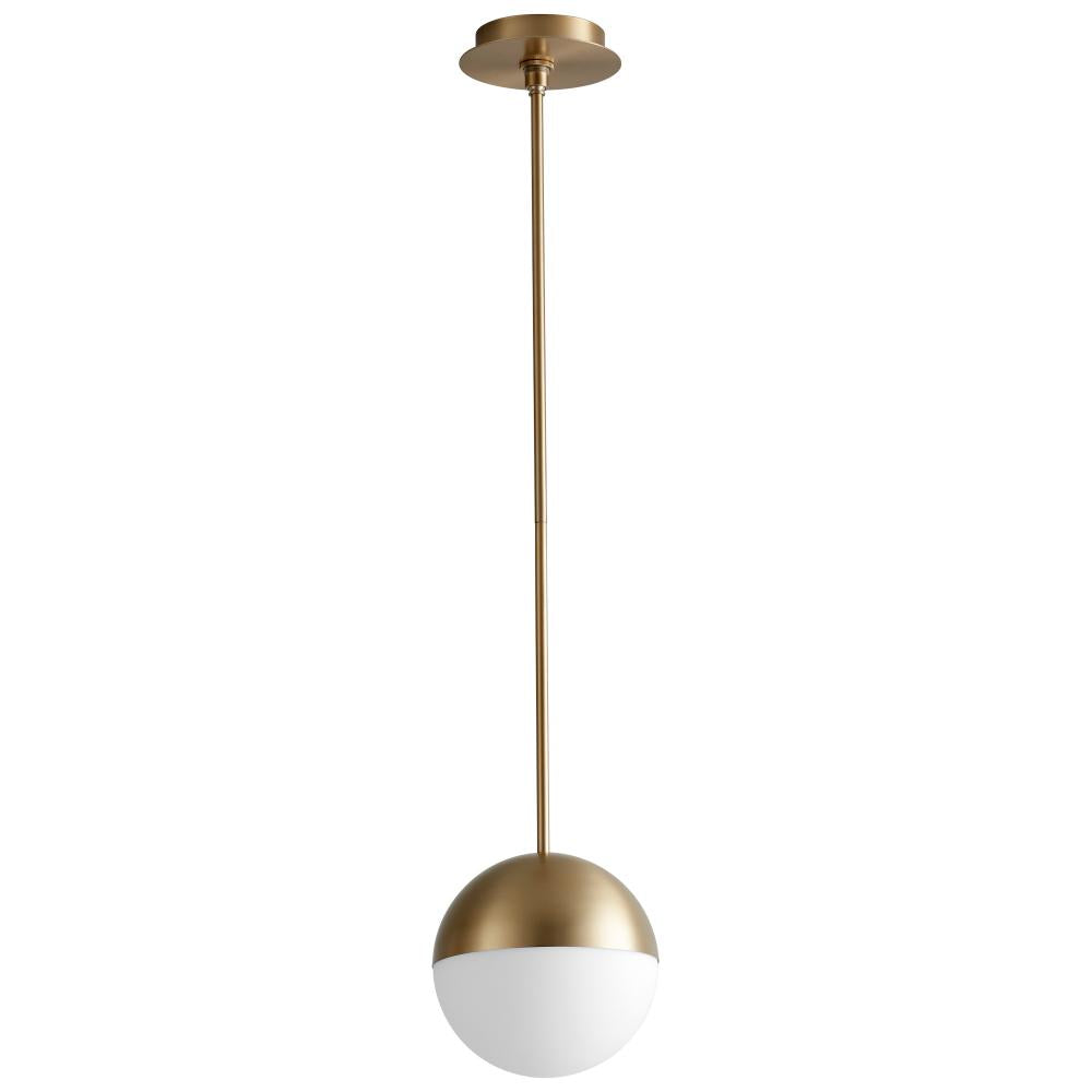 Oxygen Lighting MONDO 3-6901-40 Pendant Traditional - Aged Brass