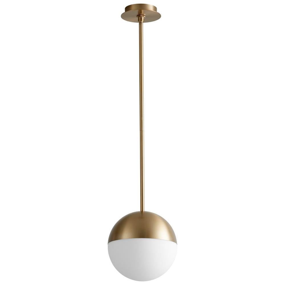 Oxygen Lighting MONDO 3-6902-40 Pendant Traditional - Aged Brass