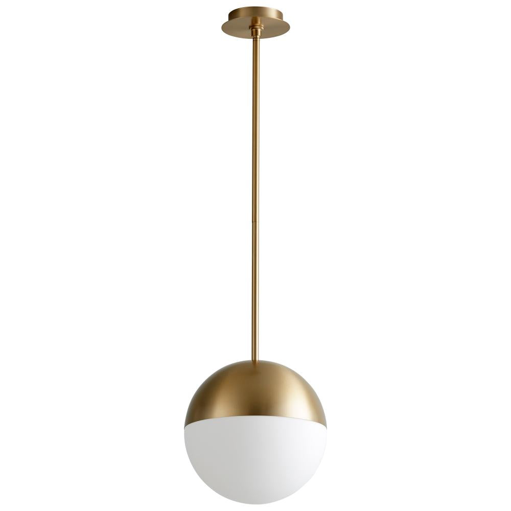 Oxygen Lighting MONDO 3-6903-40 Pendant Traditional - Aged Brass