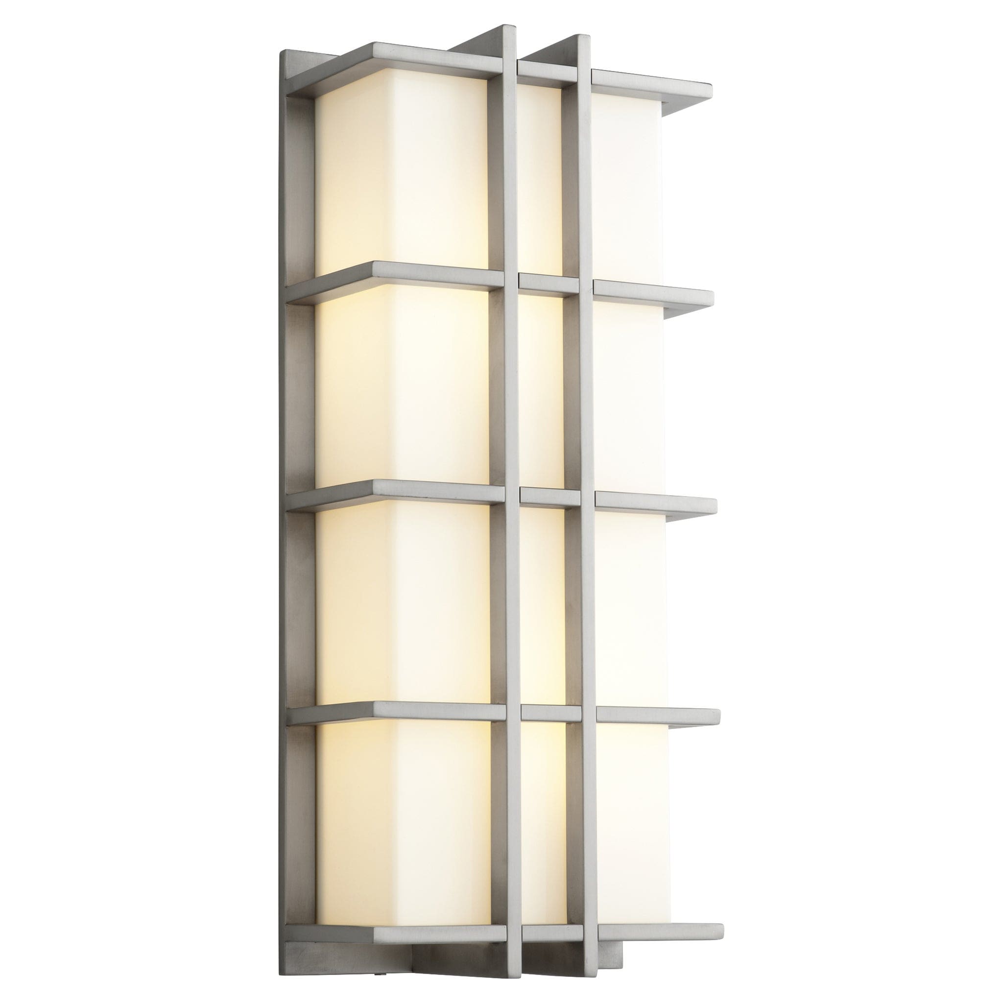 Oxygen Lighting 3-711-35 Vanity Light Fixture, UL Wet Rated, Satin Nic