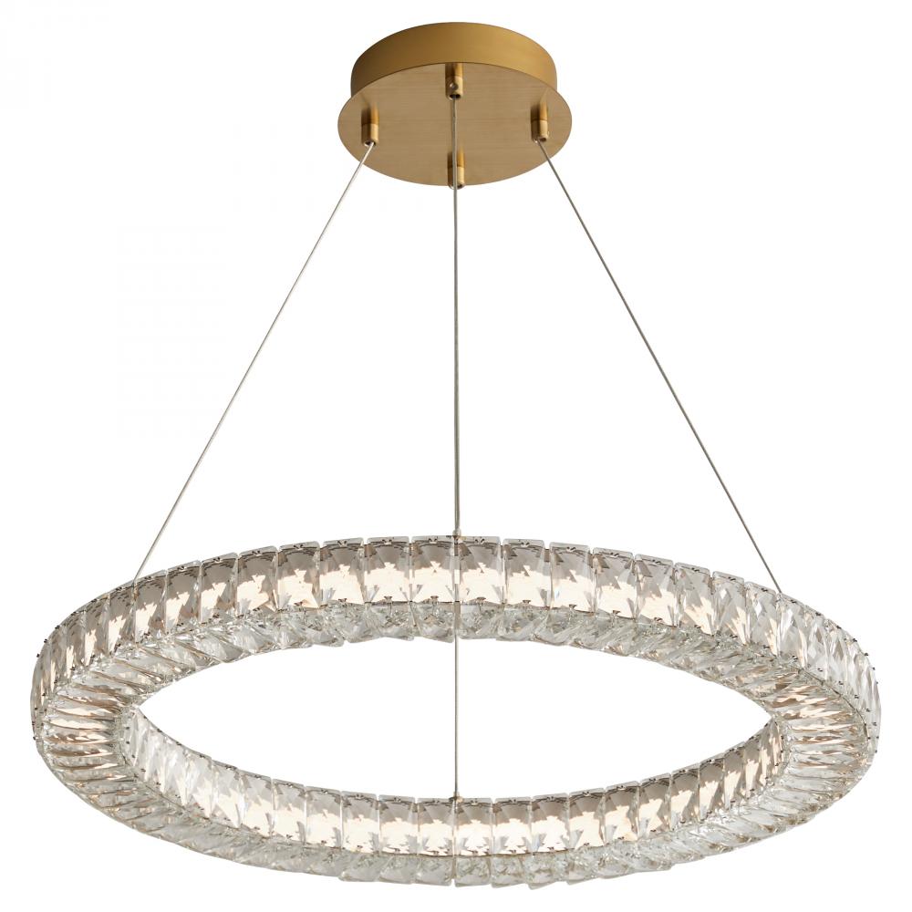 Oxygen Lighting ELAN 3-874-40 Pendant Contemporary - Aged Brass