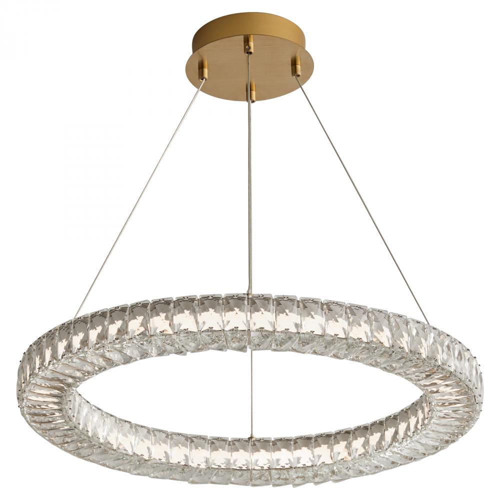 Oxygen Lighting ELAN 3-874-40 Pendant Contemporary - Aged Brass